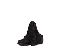 TIMBERLAND - Women's black nubuck Waterville 6 inch double collar boots