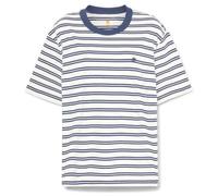 Timberland - Women's Dunstan Short-Sleeve Stripe Tee - T-shirt - L - peacoat yd