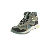 Timberland Women's Lincoln Peak Lite Mid F/L Wp Chukka, Md Grey Lthr W Grn, 37.5 EU