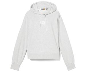 Timberland - Women's Stack Logo Loop Back Hoodie - Sweat à capuche - XL - light grey melange