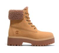 Timberland - Women's Stone Street Mid Warm Lined WP Boot - Chaussures d'hiver - EU 39,5 - wheat nubuck