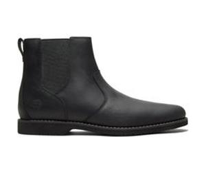 Timberland Woodhull Mid Chelsea Boot Black Taille: 42 | Bottines Outlet | Homme | Le Noir