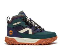 Timberland - Youth's Greenstride Motion 6 Mid Bungee WP Boot - Chaussures de loisirs - US 1,5 | EU 33 - dark green nubuck