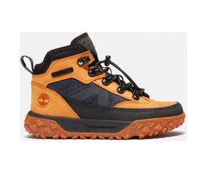Timberland - Youth's Greenstride Motion 6 Mid Bungee WP Boot - Chaussures de loisirs - US 2 | EU 34 - wheat