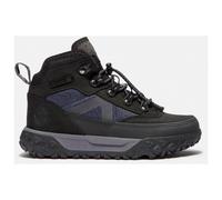 Timberland - Youth's Greenstride Motion 6 Mid Bungee WP Boot - Chaussures de loisirs - US 3 | EU 35 - jet black