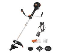 TIMBERPRO - Débroussailleuse Professionnelle 2-en-1 - système Anti-Vibration - Fil et Lame - 62 cm³ - 3,5 CV