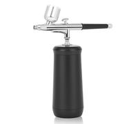 Timbertech Kit de compresseur aérographe portable sans fil avec compresseur d'air rechargeable pour modélisation, peinture, tatouage, nail art, décoration de gâteau, maquillage