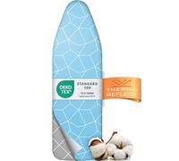 Timbley Housse de Planche à Repasser Turbo 110x30 - Réfléchit la Chaleur pour Un Repassage Rapide - Montage Facile avec élastique - 2X Rembourrage Confort & OEKOTEX100 | Fabriqué en Europe | Taille S