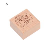 Timbre Artisanal Vintage En Bois Et Caoutchouc, Pour Scrapbooking, Pour Journal Intime