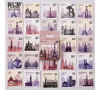 Timbre Autocollant Décoratif Vintage, Étiquette Scrapbook, Pour Album Journal Intime, Diy Bricolage, Artisanat De Décoration, 45 Pièces/Lot