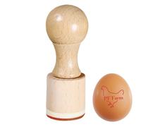 Timbre d’œuf de poule, d’œuf - Timbre de ferme d’œufs de poule Étiquettes d’œufs en caoutchouc, de ferme, marqueurs d'œufs de multifonctionnels pour tissu, argile