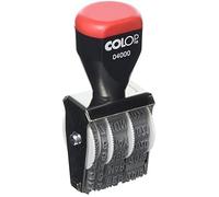 Timbre de dateur - COLOP - FEC.4.E - 4 mm - Manuel - Couleur noire