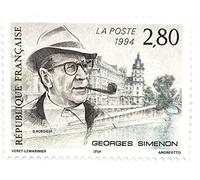 Timbre de France Neuf de Collection de 1994. N’ 2911. Émission Commune avec la Suisse et la Belgique. G. Simenon