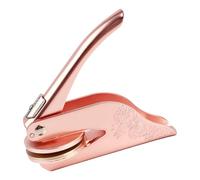 Timbre de gaufrage en papier, gaufrage de livres - Embosseur de bibliothèque en métal - Tampon de à main pour les amateurs de livres, gaufreur de sceau pour, cartes de visite, papier