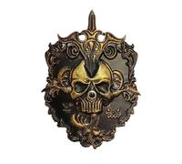 Timbre De Halloween - Timbre De Halloween Espeluznante Con Decoración De Calavera De Hierro | Regalos Navideños, Decoraciones Animadas De Halloween, Accesorio De Fiesta De Casa Embrujada Para Porches,