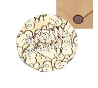 Timbre de sceau d’enveloppe de Kit de timbres de scellage de Noël