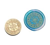 Timbre de sceau de tête en laiton série astronomique scellant le timbre ciré pour carte lettre invitations décoration horloge sceau ciré Brass Head Sealing, Cosmic eye