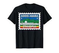 Timbre de Voyage Addis-Abeba Ethiopie T-Shirt