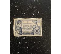 Timbre France 1937. Collection No 357 Neuf. Constitution des états Unis