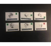 Timbre France 1993. N° 2799 à 2804 Neufs. Gomme intacte. Collection Personnages célèbres, écrivains: Pagnol, Cocteau ... par des Livres Express