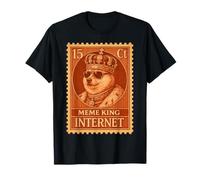 Timbre Historique Meme King of The Internet So Much Funny Doge T-Shirt