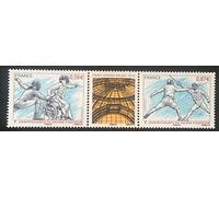 Timbre Neuf** de Collection Authentique. 2010 Bande France avec Nos 4510 et 4511 Neufs sans charnière. des Livres Express. Sport, handisport, Escrime en Fauteuil