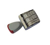 Timbre numérique encreur Dater tampon multifonctionnel anglais/espagnol/français Date réglable bureau anglais/espagnol/français Date