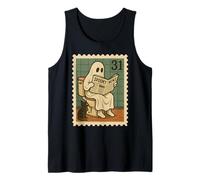 Timbre-Poste Amusant fantôme Halloween Débardeur