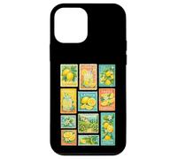 Timbre-Poste Aquarelle Citron Limonade Coque pour iPhone 12 Mini