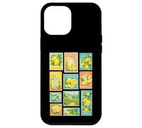 Timbre-Poste Aquarelle Citron Limonade Coque pour iPhone 12 Pro Max