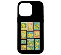 Timbre-Poste Aquarelle Citron Limonade Coque pour iPhone 14 Pro Max