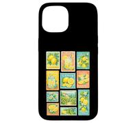 Timbre-Poste Aquarelle Citron Limonade Coque pour iPhone 15