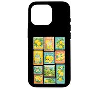 Timbre-Poste Aquarelle Citron Limonade Coque pour iPhone 16 Pro