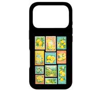Timbre-Poste Aquarelle Citron Limonade Coque pour iPhone 17 Pro