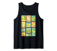 Timbre-Poste Aquarelle Citron Limonade Débardeur