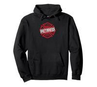 Timbre Vieilli avec Inscription « Fire Dept Rescue » Sweat à Capuche