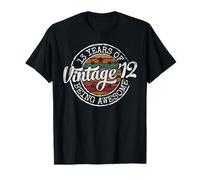 Timbre vintage 2012 pour 13ème anniversaire cadeaux 13 ans T-Shirt