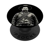 Timbre Vintage de la Révolution Mexicaine - Style Cultura PopSockets PopGrip Adhésif