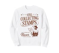 Timbres Amusants à Collectionner - Voyageur du Monde - Femme exploratrice Sweatshirt