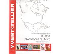 Timbres d'amerique du nord 2018 Edition 2018 - YVERT ET TELLIER - Yvert Et Tellier - relié - Monographie