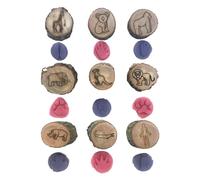 Timbres de Traces d'animaux pour,Tampons d'empreintes de Pattes d'animaux | Timbre de Patte d’Animal | Timbre Animal pour l’Artisanat, Timbre de Patte d’Animal en Bois, Timbres d’Art