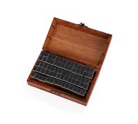 Timbres En Bois Séries Multiples Tendances Vintage, Lettres Et Chiffres Créatifs, Fournitures De Bureau, Papeterie Pour Étudiants, Diy Bricolage