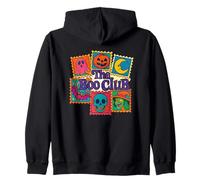 Timbres Halloween Vintage Spooky Themed The Boo Club Sweat à Capuche
