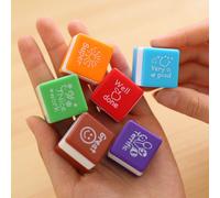 Timbres-Poste De Récompense Pour Enseignant De Maternelle, Autocollants De Récompense Pour La Motivation Des Enfants À L'école, Mots Anglais, Jouets Pour Enfants, Diy Bricolage, 6