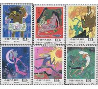 Timbres pour collectionneurs: People's Republic of Chine 2137-2142 (complète.Edition.) neuf avec gomme originale 1987 Fairytale