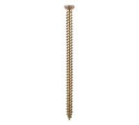 TIMco 00040TCON Boîte de 100 vis béton ZYP Multi-Fix 7,5 x 40 Jaune