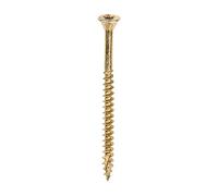 TIMCO 40060C2C C2 Lot de 200 vis multi-usages Torx double tête fraisée Doré 4,0 x 60