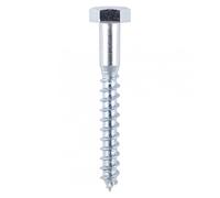 TIMCO BZP - Vis Coach 8x120 Zinc - Boite De 50