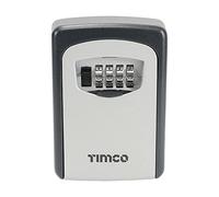 TIMCO Coffre-fort à clés en aluminium, 120 x 85 x 40 mm