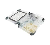 TimCo Crochets et œillets mixtes - Différentes tailles - Crochets pour tasses - 133 pièces